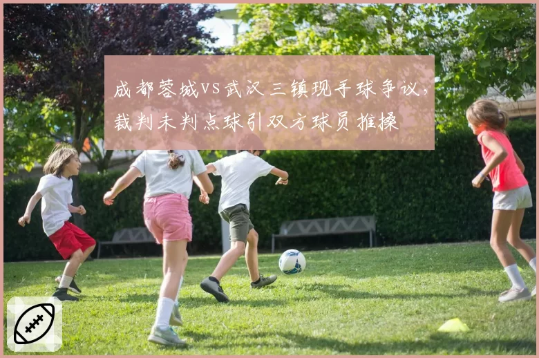 成都蓉城vs武汉三镇现手球争议,裁判未判点球引双方球员推搡